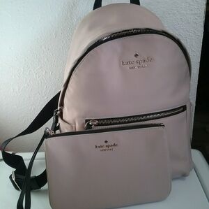 Kate Spade Mini Backpack And Wristlet Set